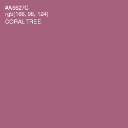 #A6627C - Coral Tree Color Image
